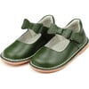 Iris Bow Strap Mary Jane, Green - Mary Janes - 1 - thumbnail