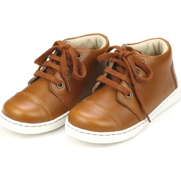 L'Amour Shoes Boy's Grayson Leather Sneakers