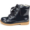 Josephine Scallop Boot,  Navy - Boots - 2