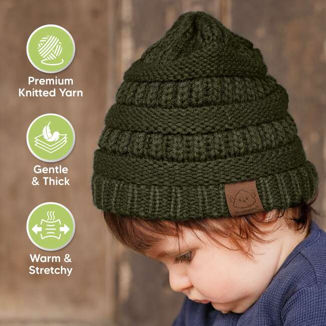 3-Pack WARMZY Baby Beanies, Rhythm - Hats - 4