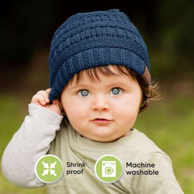 3-Pack WARMZY Baby Beanies, Rhythm - Hats - 6