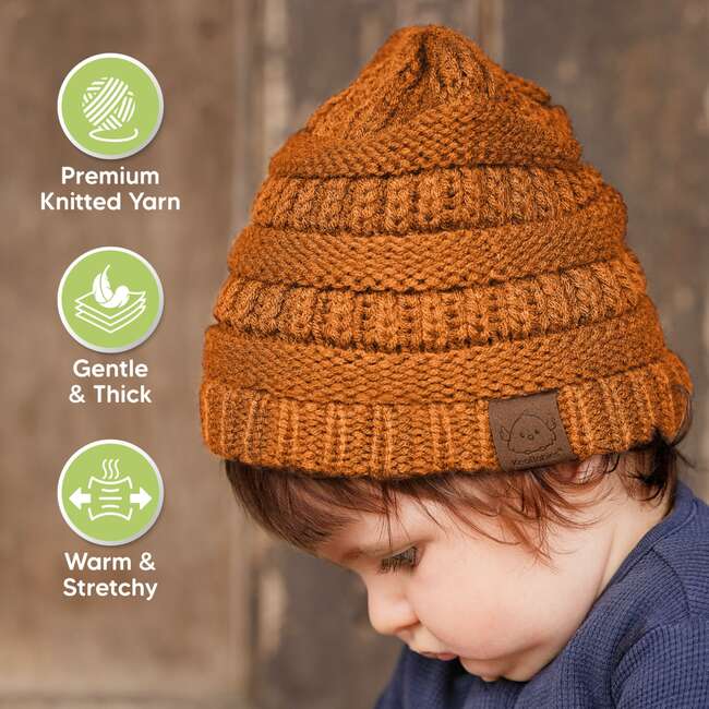 3-Pack WARMZY Baby Beanies, Mars - Hats - 4
