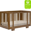 Yuzu 8-in-1 Convertible Crib with All-Stages Conversion Kits, Natural Walnut - Cribs - 1 - thumbnail