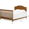 Twin/Full-Size Bed Conversion Kit, Chestnut - Cribs - 2 - thumbnail