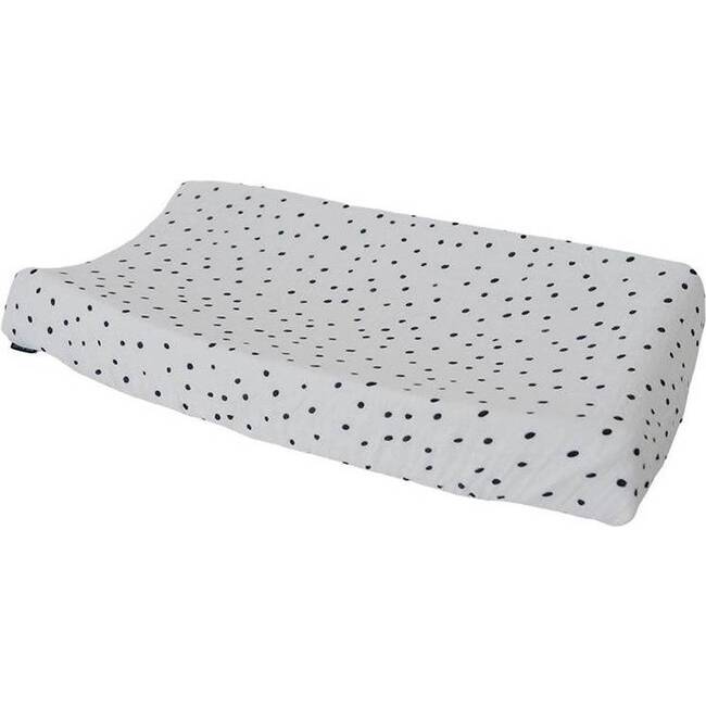 Oh So Soft Muslin Changing Pad Cover, Dottie