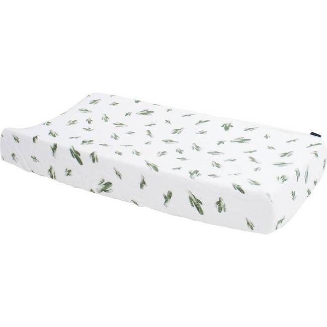 Oh So Soft Muslin Changing Pad Cover, Saguaro