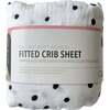 Oh So Soft Muslin Crib Sheet, Dottie - Sheets - 3