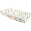 Classic Muslin Changing Pad Cover, Narwhal - Changing Pads - 1 - thumbnail