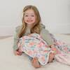 Classic Muslin Snuggle Blanket, Floret + Trellis - Blankets - 2