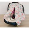 Classic Muslin Car Seat Cover, Floret - Car Seat Accessories - 2