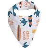 Oh So Soft Muslin Bandana Bib, Surf - Bibs - 1 - thumbnail