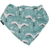 Oh So Soft Muslin Bandana Bib, Crane - Bibs - 1 - thumbnail