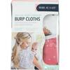 Oh So Soft Muslin Burp Cloths, Mermaid + Bubbles - Burp Cloths - 3