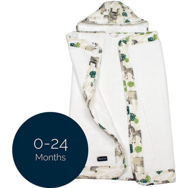 Hooded Baby Towel, Jungle