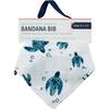 Oh So Soft Muslin Bandana Bib, Sea Turtles - Bibs - 3