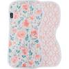 Classic Muslin Burp Cloths, Floret + Trellis - Burp Cloths - 1 - thumbnail