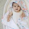 Hooded Baby Towel, Floret - Bath Towels - 2