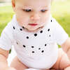 Oh So Soft Muslin Bandana Bib, Dottie - Bibs - 3