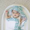 Hooded Baby Towel, Crane - Bath Towels - 2