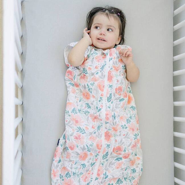 Classic Muslin Bedtime Sleeper 6-12m, Floret - Infant - 3