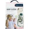 Classic Muslin Burp Cloths, Jungle + Rain Forest - Burp Cloths - 4