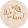 Milestone Photo Disc, We are here - Decorations - 1 - thumbnail