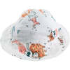 Oh So Soft Muslin Sun Hat, Mermaid - Infant - 3