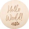 Milestone Photo Disc, Hello World - Decorations - 1 - thumbnail