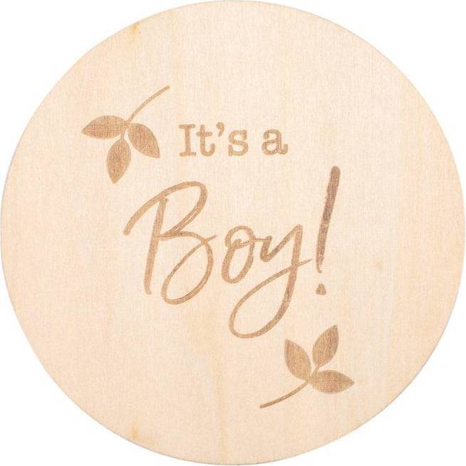 Milestone Photo Disc, It's a Boy - Decorations - 1