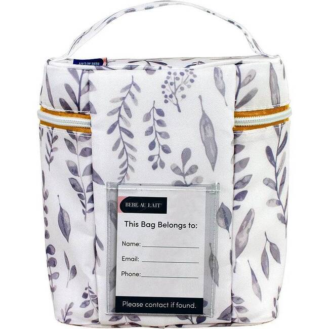 Pumped Insulated Bottle Bag, Leaves - Bags - 4