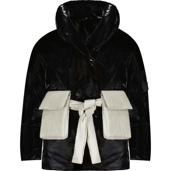 3D Pocket Coat 2, Black/White Scotch Exclusives