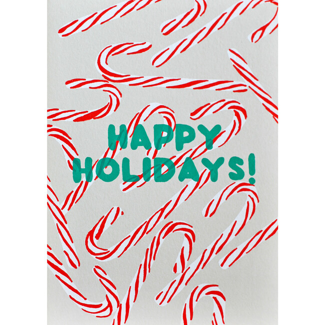 Holiday Candy Canes Card