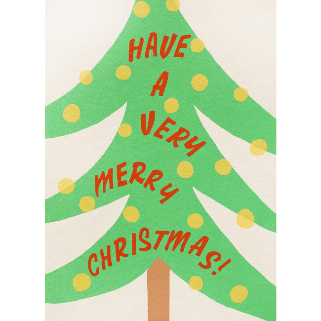 Very Merry Christmas Card - Paper Goods - 1