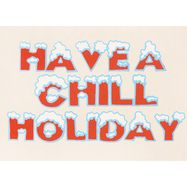 Chill Holiday Card