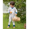 Fall Apple Picking Pima Cotton Zip Up Pajamas, multi - Pajamas - 3