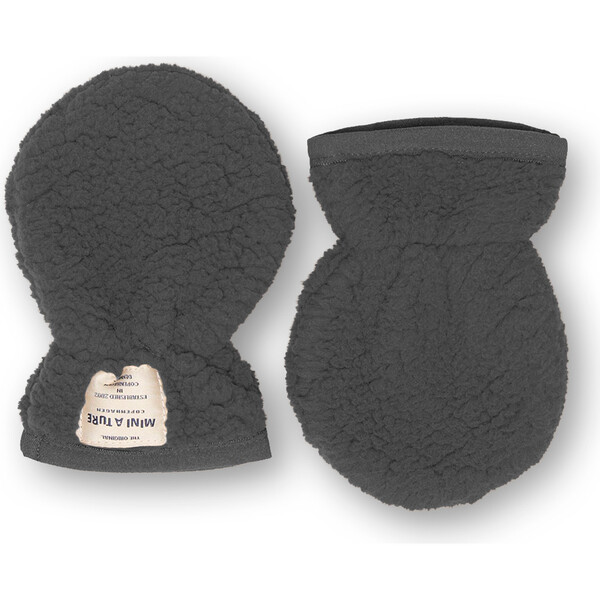 Wolmer Teddy Mitts, Iron Blue Mini A Ture Hats & Mittens