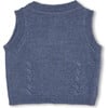 Merino Wool Baby Vest, Citadel Blue - Vests - 2