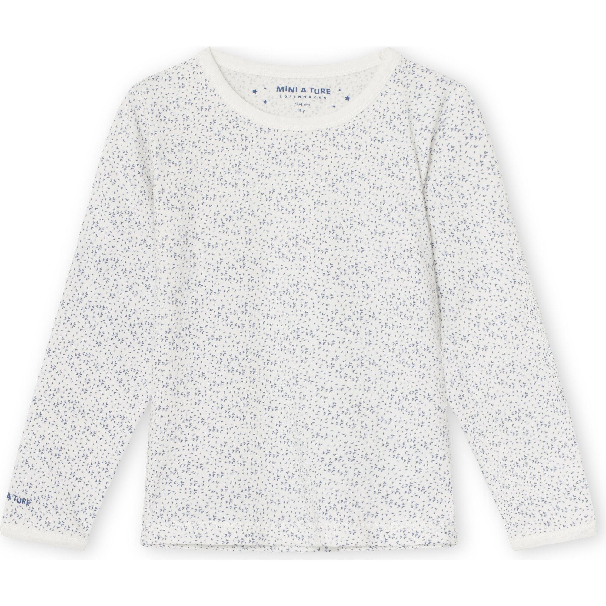 Young Organic Pyjama, Bijou Blue - Pajamas - 1