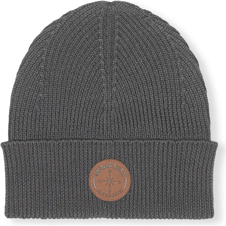 Boje Beanie, Forged Iron Blue - Hats - 1