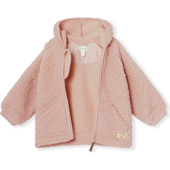 Liff Teddy Jacket, Cloudy Rose - Parkas - 3