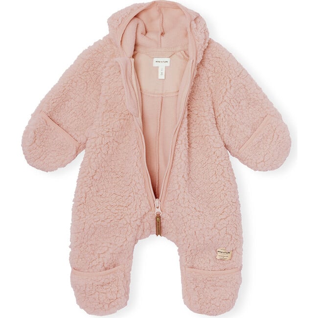 Adel Teddy Romper, Cloudy Rose - Rompers - 3