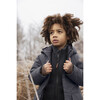 Saleh Teddy Jacket, Forged Iron Blue - Jackets - 4