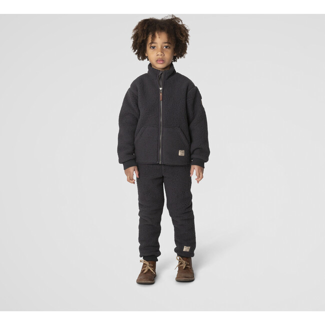 Saleh Teddy Jacket, Forged Iron Blue - Jackets - 5