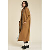 Womens' Ginny Coat, Latte - Coats - 3
