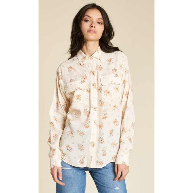 Women's Ezra Top, Winter Florals - Blouses - 3