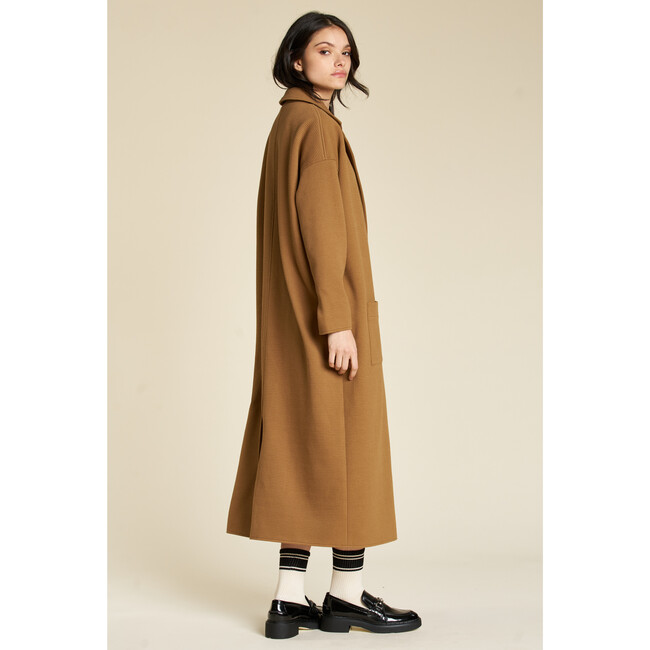 Womens' Ginny Coat, Latte - Coats - 4