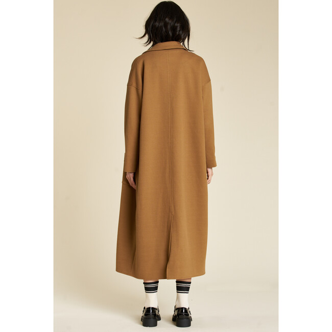 Womens' Ginny Coat, Latte - Coats - 5