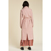 Women's Maggie Coat, Sandstone Check - Coats - 4