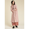 Women's Maggie Coat, Sandstone Check - Coats - 5
