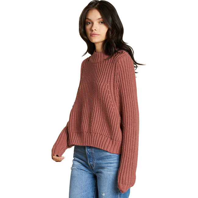 Women's Eve Sweater, Rosedust - Sweaters - 1